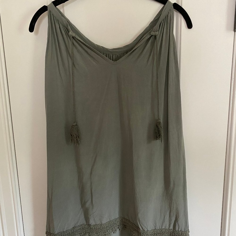 Women's Top with Lace Trim